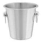 IJsblokjesemmer RVS 1,5 liter 14cm, Verzenden, Nieuw in verpakking