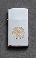 Zippo, Año 1989 Mes Septiembre - Aansteker - Staal, Verzamelen, Rookartikelen, Aanstekers en Luciferdoosjes, Nieuw
