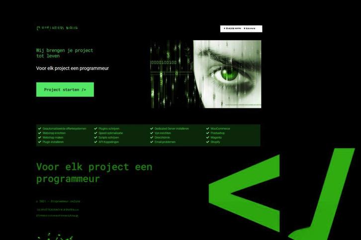 Programmeur.Online API - WordPress Plugins - PHP code, Diensten en Vakmensen, Webdesigners en Hosting, Domeinregistratie, Webdesign