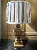 Tafellamp - Messing lamp + Laura Ashley-chique lampenkap -