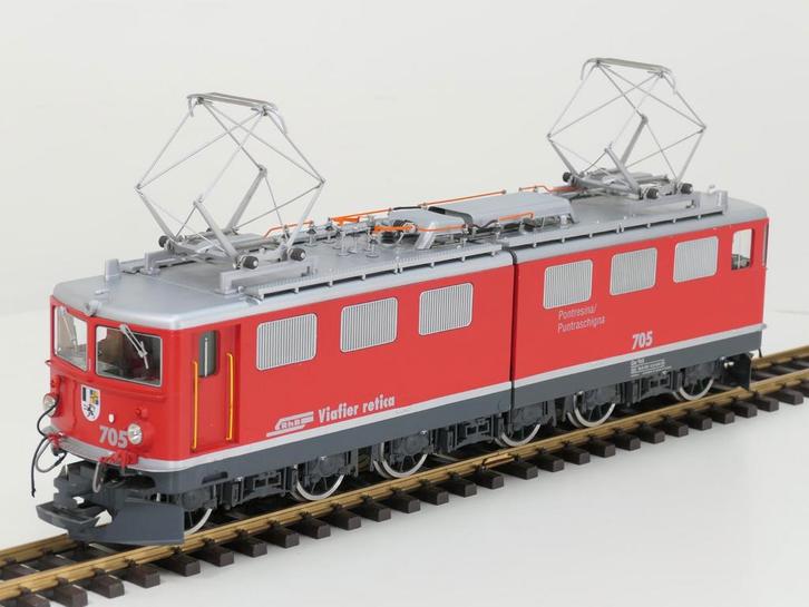 KISS 97112 RhB Ge 6/6 705 Pontresina Rot, Digitaal, Sound, Hobby en Vrije tijd, Modeltreinen | Overige schalen, Overige typen