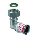 Uponor S-Press Plus perskoppeling wartel 3/4 binnendraad x, Verzenden, Nieuw