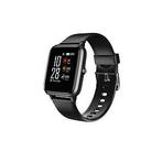 Smartwatch hama fit watch 5910 zwart | 1 stuk, Zakelijke goederen, Ophalen of Verzenden