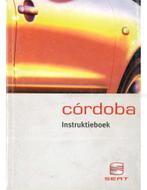 1999 SEAT CÓRDOBA INSTRUCTIEBOEKJE NEDERLANDS, Auto diversen, Handleidingen en Instructieboekjes