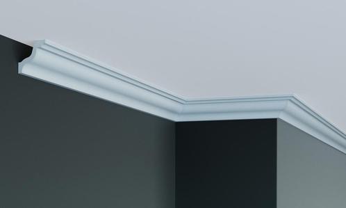 Kroonlijst P824 (40 x 40 mm), polyurethaan, lengte 2 m, Doe-het-zelf en Verbouw, Plinten en Afwerking, Nieuw, Ophalen of Verzenden
