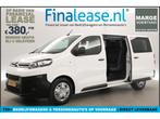 Citroën Jumpy 2.0 BlueHDI L3H1 DC 6 Pers MARGE Airco €380pm, Citroën, Wit, Nieuw, Lease