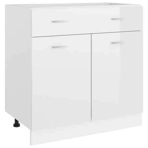 Keukenkast Lyon 80cm Wit | Retourdeal | Nieuwe Keuken?, Huis en Inrichting, Keuken | Keukenelementen, 25 tot 50 cm, Wit, Nieuw