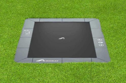 Flat to the ground Trampoline Rechthoekig Akrobat Orbit, Kinderen en Baby's, Speelgoed | Buiten | Trampolines, Nieuw, Ophalen of Verzenden