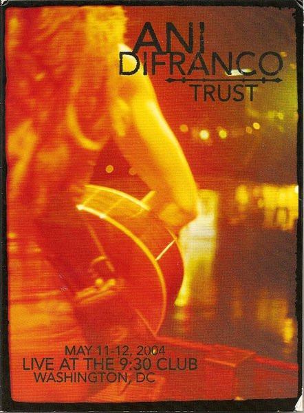 dvd - Ani DiFranco - Trust, Cd's en Dvd's, Dvd's | Overige Dvd's, Zo goed als nieuw, Verzenden