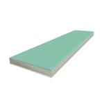 PIR+Gips WR AK 2600x600x100+12,5mm Rd:4.55 (=1,56 mÂ²), Nieuw, Minder dan 5 m², Minder dan 4 cm, Hardschuim (Pir)