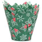 Muffin Cups HoM Tulp Hulstblaadjes Kerst 36st., Hobby en Vrije tijd, Verzenden, Nieuw