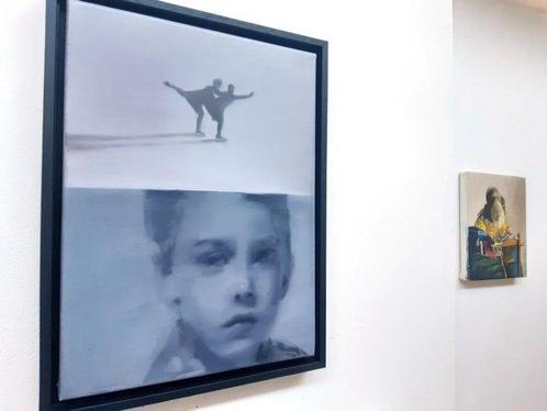 Erwin van Krey - Skaters, Antiek en Kunst, Kunst | Schilderijen | Modern
