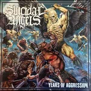 LP gebruikt - Suicidal Angels - Years of Aggression, Cd's en Dvd's, Vinyl | Hardrock en Metal, Zo goed als nieuw, Verzenden