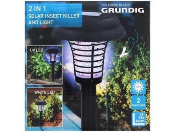 Veiling - Grundig solar insectenverdelger en lamp beschikbaar voor biedingen
