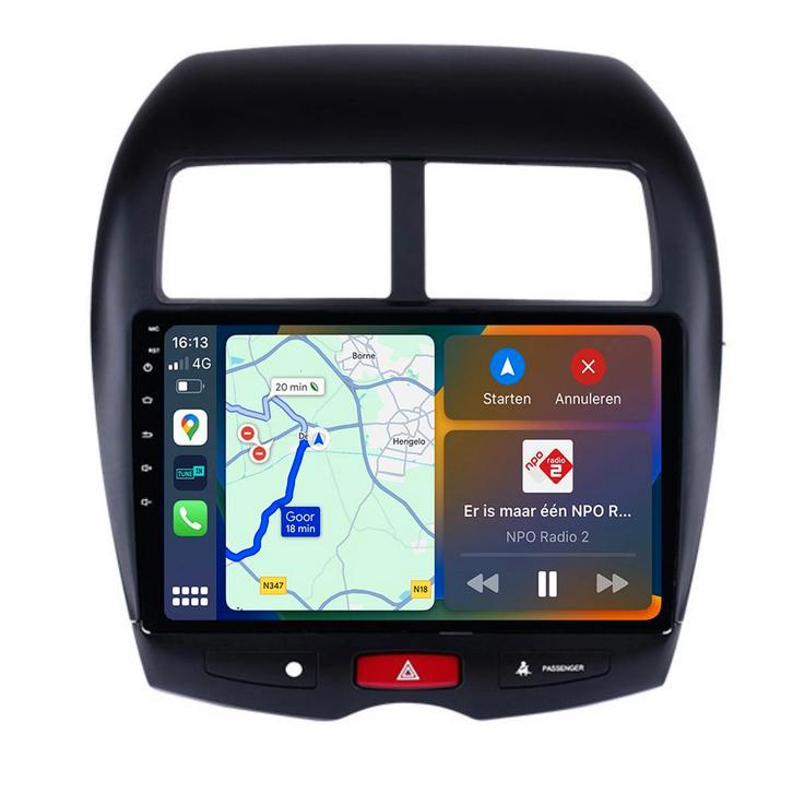 Android navigatie radio Mitsubishi ASX 2010-2016, Androi..., Auto diversen, Autoradio's