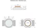 Ergovent RONDO125 - Instucbaar frameloos ventilatieventiel, Verzenden, Zo goed als nieuw
