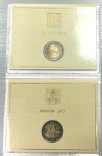 Vaticaan. 2 Euro 2017 Santi Pietro e Paolo + Fatima (2