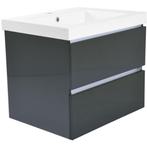 Wiesbaden Vision Onderkast Met 2 Laden - 60x46cm - Hoogglans, Ophalen of Verzenden, Nieuw