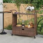 Serveerwagen | Tweedekansje | Poly Rattan | Barwagen voor..., Ophalen of Verzenden, Nieuw, Viking Choice