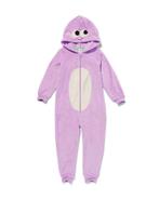 HEMA Kinder onesie gezichtje lila van €19.5 voor €11.7 sale, Verzenden, Nieuw