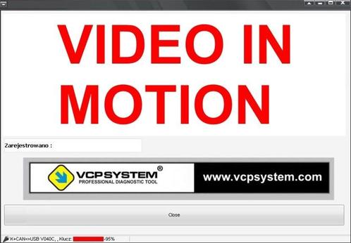 VCP System VIM (Video in Motion) uitbreiding, Auto diversen, Autogereedschap, Verzenden