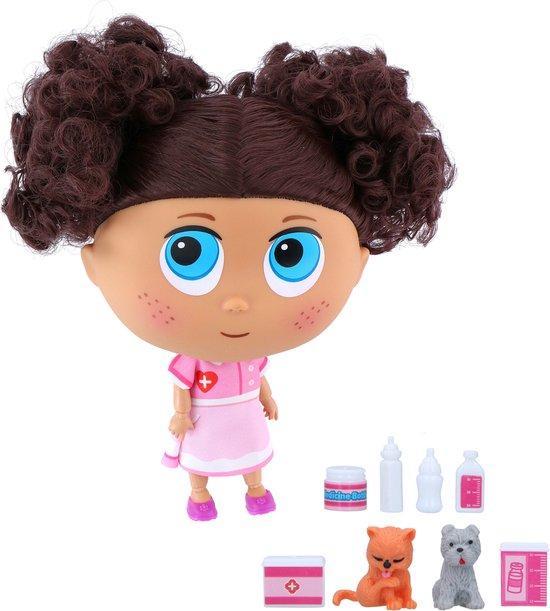2dekans | Eddy Toys Poppenset - Met Accessoires - 20x11x19cm, Kinderen en Baby's, Speelgoed | Overig, Zo goed als nieuw, Ophalen of Verzenden