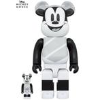 Medicom Toy Be@rbrick - 400% & 100% Bearbrick Set - Mickey, Antiek en Kunst, Kunst | Schilderijen | Modern