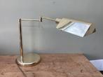 Tafellamp - Messing - Bureau lamp met zwenkarm, Antiek en Kunst