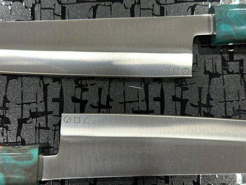 Keukenmes - Chefs knife - Gehamerde speciale Gyuto D2, Antiek en Kunst, Antiek | Keukenbenodigdheden