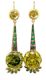 Zonder Minimumprijs - Oorbellen - 9 kt. Geel goud, Zilver, Sieraden, Tassen en Uiterlijk, Oorbellen, Nieuw