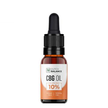 Dutch Balance CBG olie full spectrum 10% 10 ml 1000 mg CBG beschikbaar voor biedingen