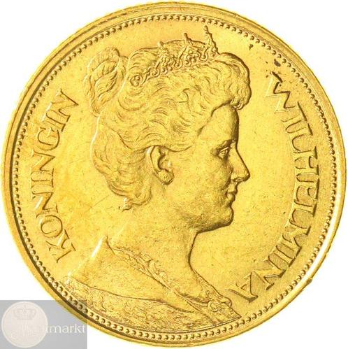 Nederland. Wilhelmina. 5 Gulden of Gouden vijfje 1912, Postzegels en Munten, Munten | Nederland