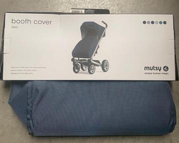 Mutsy booth cover exo silver-blue