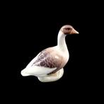 Royal Copenhagen - Beeldje - Goose with head up at, Antiek en Kunst