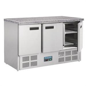 Polar gekoelde werkbank, marmer CL109, Zakelijke goederen, Horeca | Keukenapparatuur, Nieuw zonder verpakking, Ophalen of Verzenden