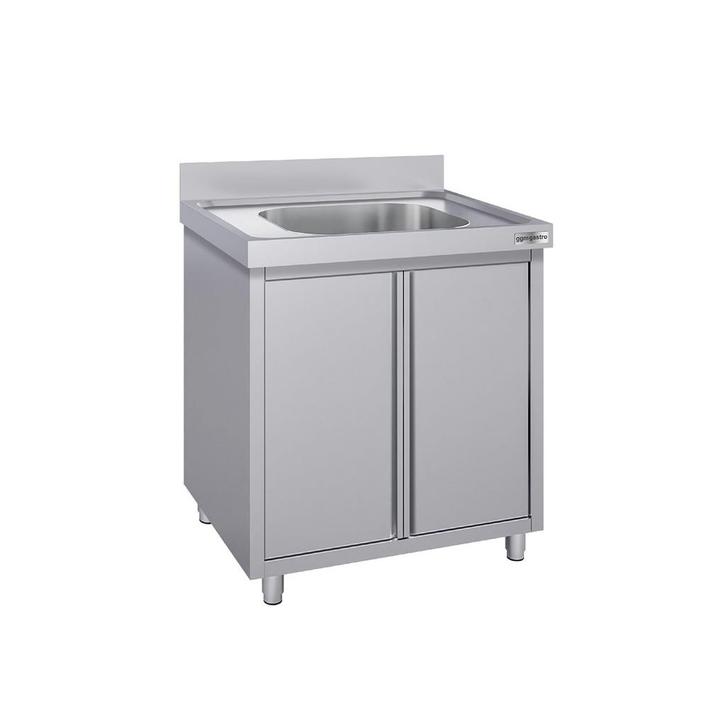 GGM Gastro | Spoelkast ECO - 800x700mm - met 1 spoelbak |, Zakelijke goederen, Horeca | Keukenapparatuur, Nieuw in verpakking