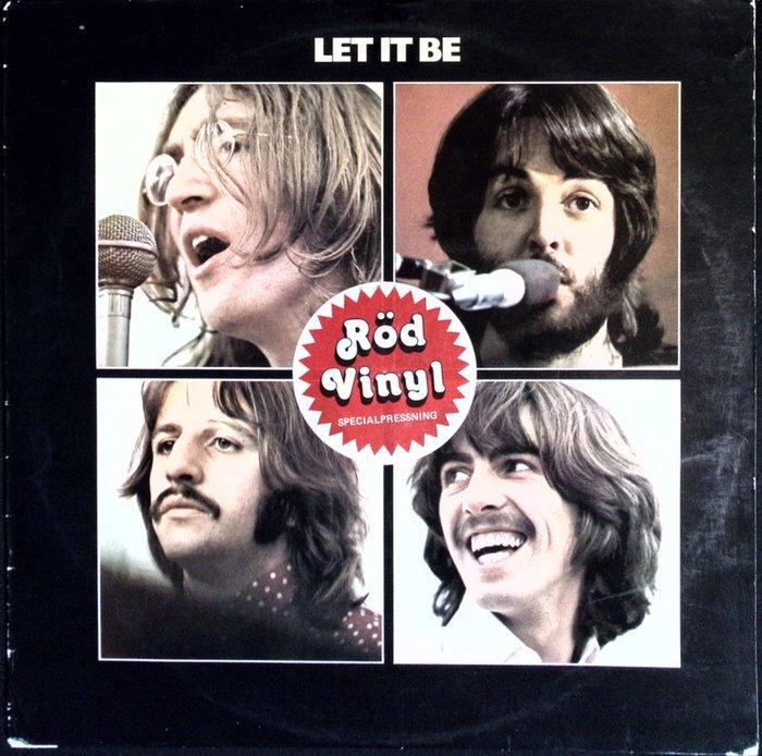 Beatles - Let It Be - Sweden RED VINYL Special Edition -, Cd's en Dvd's, Vinyl Singles
