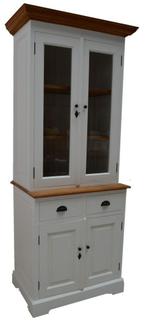 Buffetkast wit - eiken lijsten en interieur Dronten 100cm, Huis en Inrichting, Ophalen of Verzenden, Nieuw