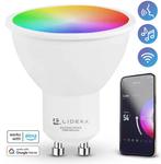 Lideka LED Lamp GU10 spot RGBW, Warm White, LED Lampen met, Huis en Inrichting, Lampen | Losse lampen, Ophalen of Verzenden, Zo goed als nieuw