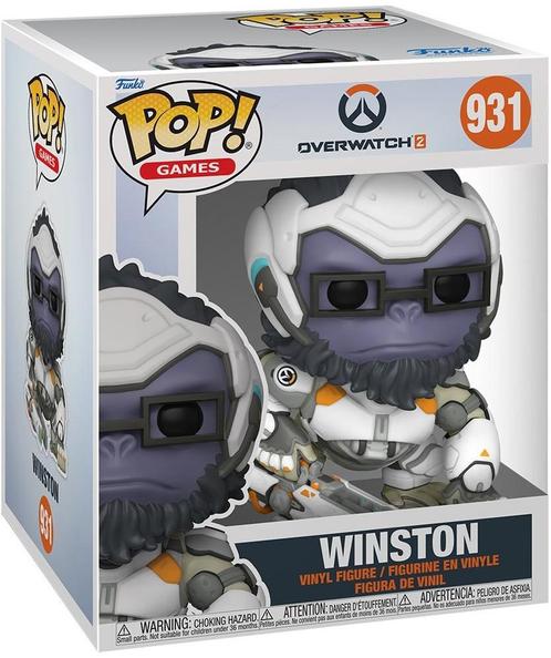 Funko Pop! - Overwatch 2 Winston Super#931 | Funko - Hobby, Verzamelen, Poppetjes en Figuurtjes, Nieuw, Verzenden