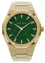 Paul Rich Frosted Star Dust II Gold Green FRSD208 horloge, Overige merken, Staal, Staal, Verzenden