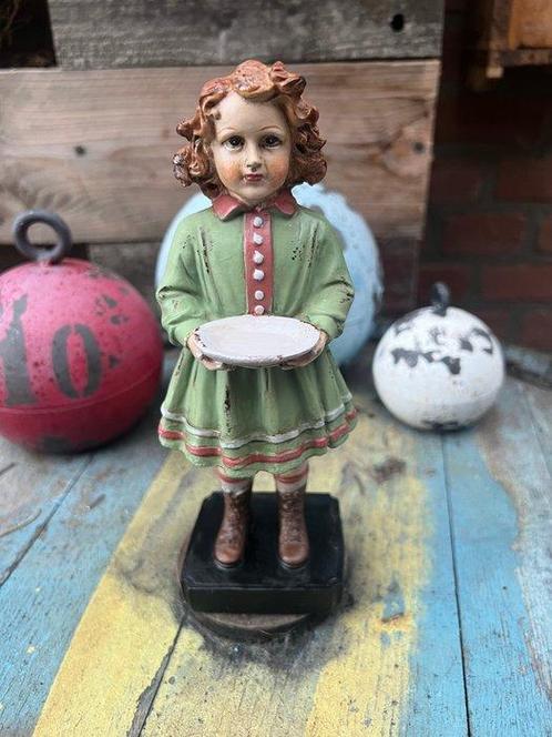 Decoratief ornament - Europa - Meisje met schaal, Antiek en Kunst, Curiosa en Brocante