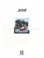 2000 PEUGEOT 206 BROCHURE NEDERLANDS, Nieuw, Peugeot, Author