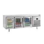 GGM Gastro | Bar koeltafel voor dranken (EN) - met glazen |, Verzenden, Nieuw in verpakking