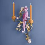 WERNS - Kaars wandlamp - XL 55 cm kaarsenwandlamp papegaai,, Antiek en Kunst