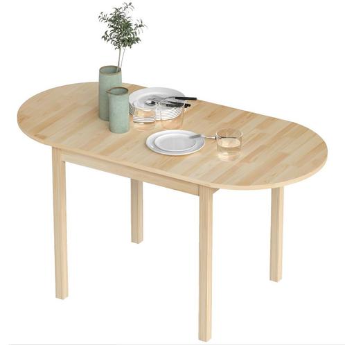 Eettafel - Robuust - Scandinavisch - Beige, Huis en Inrichting, Tafels | Eettafels, Nieuw, Ophalen of Verzenden
