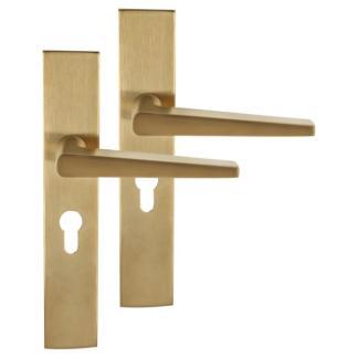 Deurbeslag | Deurklink met cilinderschild | Differnz |, Doe-het-zelf en Verbouw, Hang- en Sluitwerk, Nieuw, Verzenden