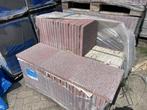 Veiling - 38.4 m2 Terrastegel 40x40x4 Hamburg rood (5200), Tuin en Terras, Tegels en Klinkers, Nieuw