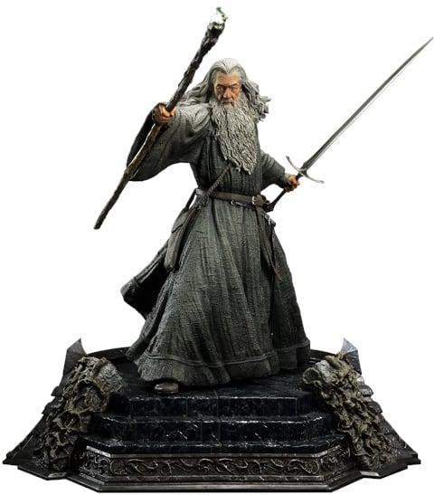 Lord of the Rings Statue 1/4 Gandalf the Grey 61 cm, Verzamelen, Lord of the Rings, Nieuw, Ophalen of Verzenden
