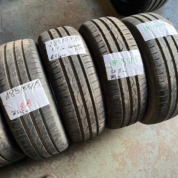 4 x Fulda EcoControl HP 185-55-15 Zomerbanden 8mm beschikbaar voor biedingen